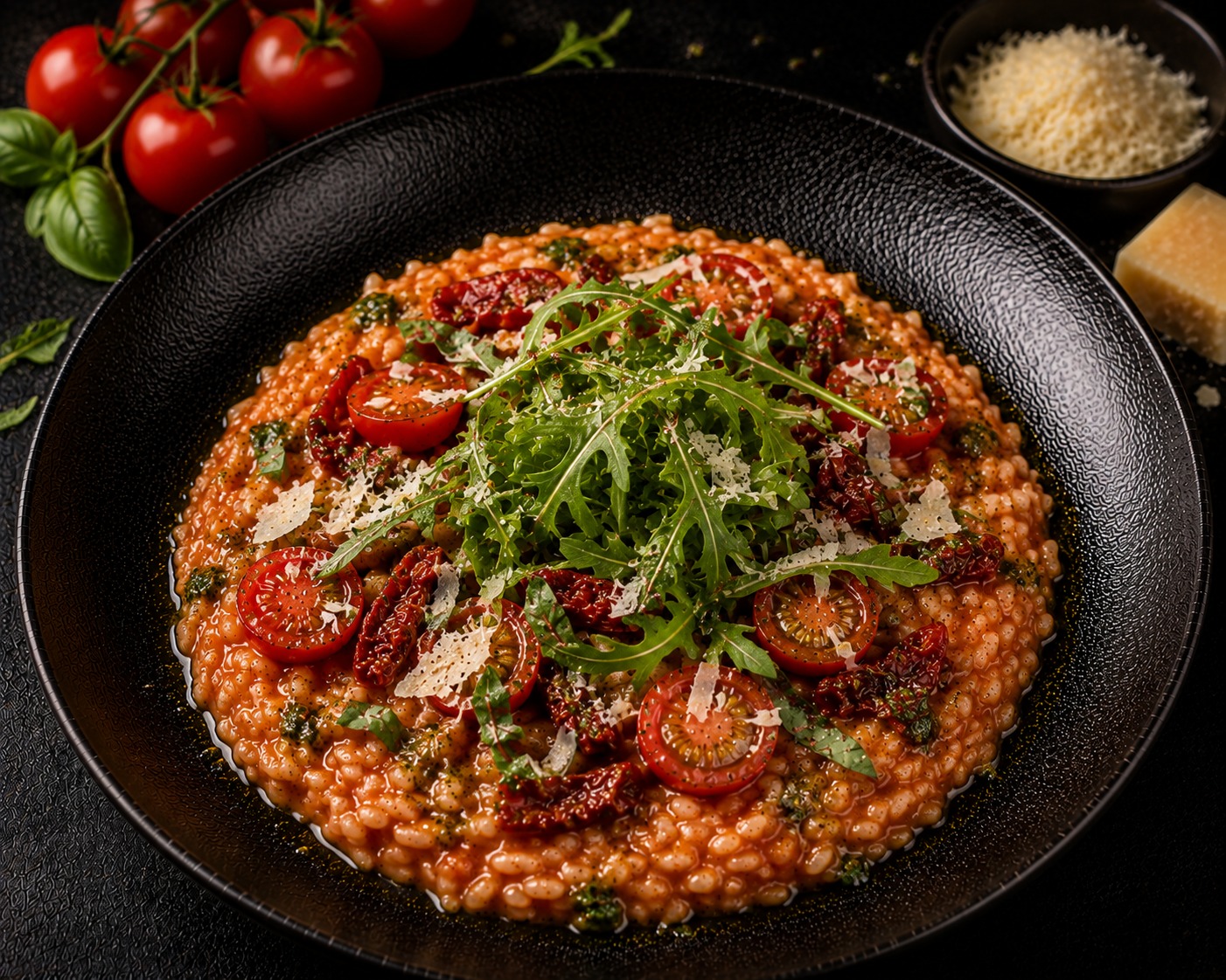 Tomato Parmesan Risotto